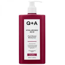 q+a hyaluronic acid post shower moisturizer  250ml / 8.45 fl oz
