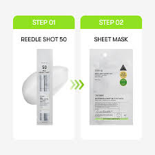 aaa2 vt mild reedle shot 50 /50ml + reedle shot 100 2step mask set /x5ea