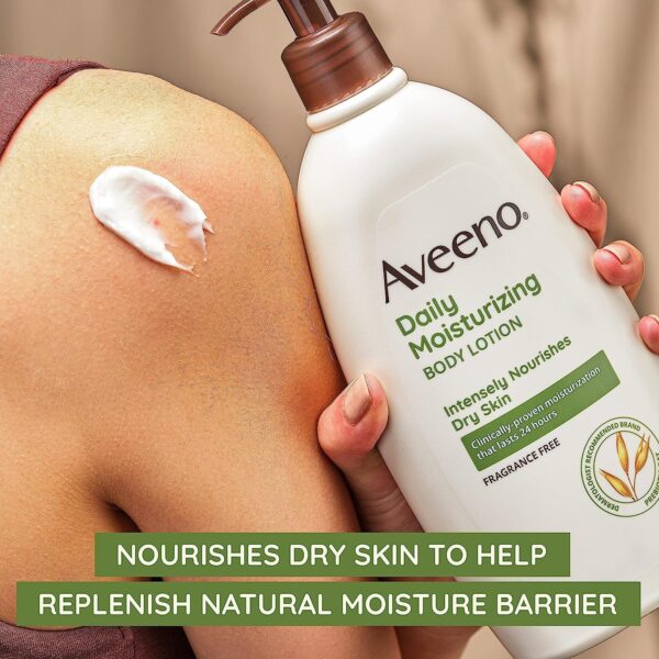 aveeno daily moisturiserising body lotion 532ml /18 fl oz