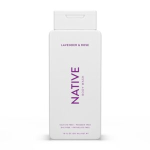 native body wash lavender and rose  532 ml / 18 fl oz