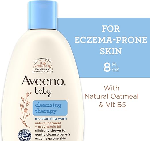 aveeno baby cleansing therapy moisturizing wash 236 ml / 8 fl oz