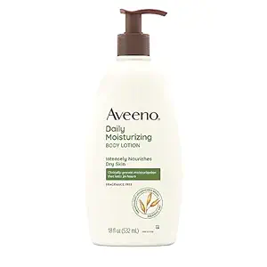 aveeno daily moisturiserising body lotion 532ml /18 fl oz
