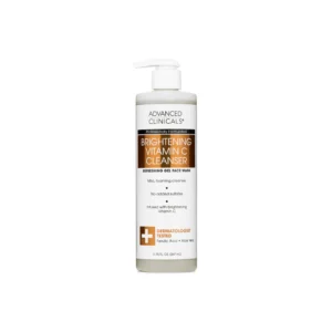 advanced clinicals brightening vitamin c cleanser refreshing gel face wash 347ml / 11.75 fl oz