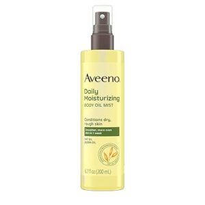 aveeno daily moisturising body oil mist 200ml / 6.7 fl oz