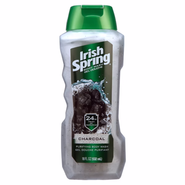 Irish Spring Body Wash Charcoal 532Ml / 18 Fl Oz