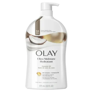 olay ultra moisture with coconut oil 24hr moisturising body wash 975 ml / 33 fl oz