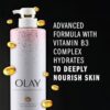 olay exfoliating and reveliating B3 + himalayan salt and pink grape fruit  body wash 530ml / 17.9 fl oz