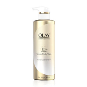 olay bodyscience B3+ vitamin c creme body wash cleansing and brightening 10.1fl oz / 300ml