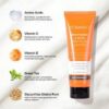 neutriherbs vitamin c brightening and glow daily facial cleanser 120ml / 4 fl oz