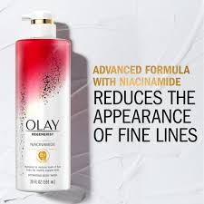 olay regenerist niacinamide 24hr moisturizing body wash 591ml / 20 fl oz