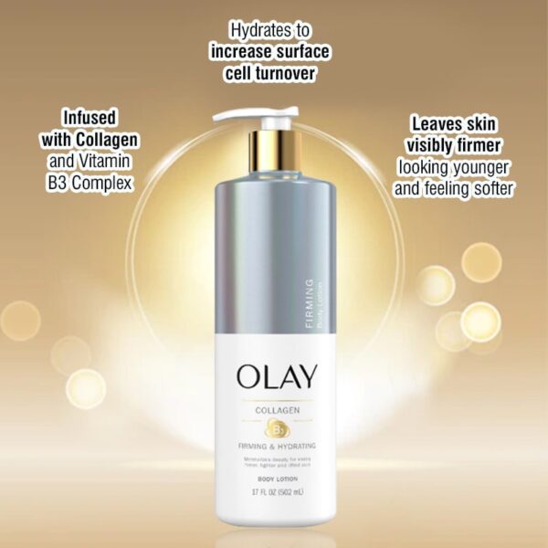 ap olay collagen B3 firming and hydrating body lotion 502ml / 17 fl oz