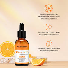 neutriherbs vitamin c + hyaluronic acid serum 30ml / 1 fl oz