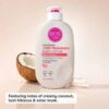 eos shea butter cashmere body wash coconut waters 473 ml /16 fl oz