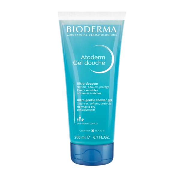 Bioderma Ultra-Gentle Shower Gel 200Ml / 6.7 Fl Oz