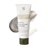 Brmud Relief Mud Pack To Foam Cleanser 3.71 Fl Oz / 110Ml