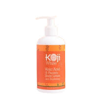 Koji White Kojic Acid And Papaya Body Lotion 250Ml / 8.45 Fl Oz