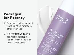azzzz paula's choice skin-smoothing retinol body treatment 118ml / 4 fl oz