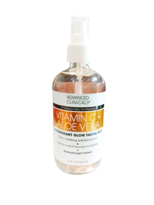 advanced clinicals  vitamin c + aloe vera 222 ml / 7.5 fl oz