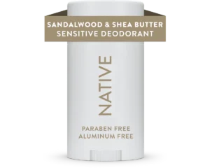 native sensitive whole body sandal and shea butter deodorant 75g / 2.65 fl oz