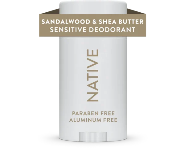 native sensitive whole body sandal and shea butter deodorant 75g / 2.65 fl oz