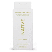 Native Autumn Air And Amber Body Wash  532Ml / 18 Fl Oz