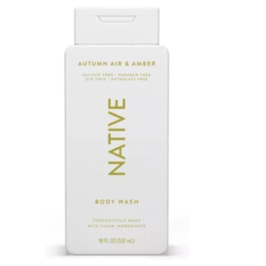 Native Autumn Air And Amber Body Wash  532Ml / 18 Fl Oz