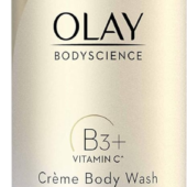 Olay Bodyscience B3+ Vitamin C Creme Body Wash Cleansing And Brightening 10.1Fl Oz / 300Ml