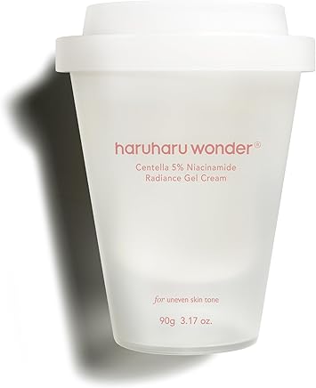 haruharu wonder centella 5% niacinamide radiance gel cream 90g / 3.17fl oz