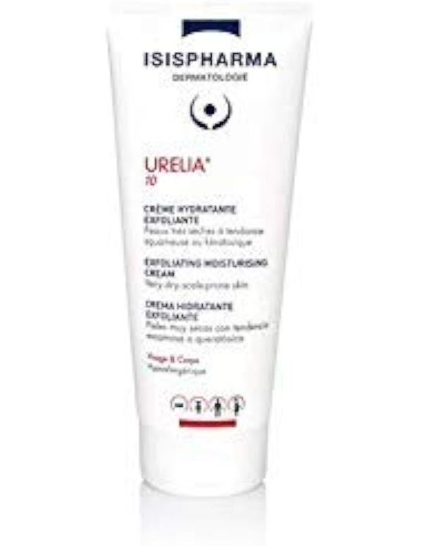 isispharma urelia exfoliating moisturising cream 150ml
