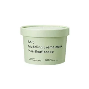 abib modeling creme mask heartleaf scoop 65g / 2.29 fl oz