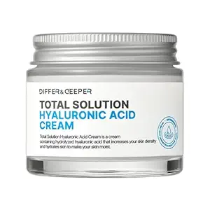 differ and deeper total solution hyaluronic acid cream 70g/2.46 fl oz
