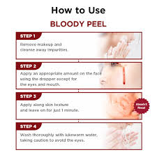 skin 1004 zombie beauty bloody peel 1 fl oz / 30ml