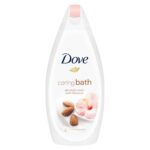 Dove Caring Bath Almond Cream With Hibiscus Moisturising Cream 500Ml