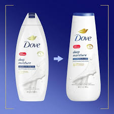 dove deep moisture nourishes the driest skin skin body wash 591 ml / 20 fl oz