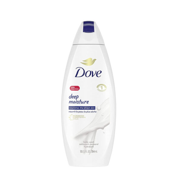 srr dove deep moisture nourishes the driest skin body wash 354ml / 12 fl oz