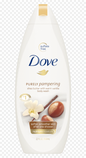 dove purely pampering shea butter and warm vanilla body wash 500ml / 16.9 fl oz