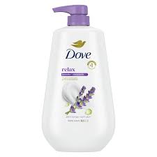 dove relaxing lavender oil and chamomile body wash  905 ml / 30 .6 fl oz