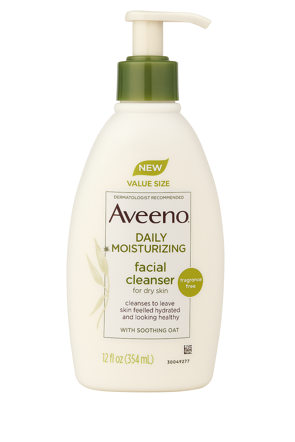 aveeno daily moisturizing facial cleanser 354 ml / 12 fl oz