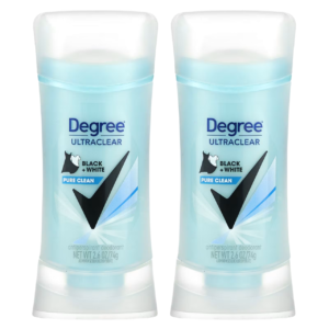 Degree Ultra Clear Black + White Pure Clean 74G / 2.6 Oz