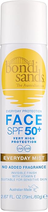 Bondi Sands Face Spf 50+ Sunscreen Mist (79Ml / 60G) / 2.67 Fl Oz