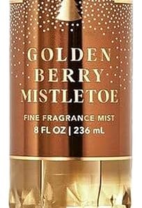 Bath And Body Works Golden Berry Mistletoe Fine Fragrance Mist 236Ml / 8 Fl Oz