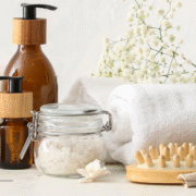 Beige Minimalist Natural Cosmetics Presentation