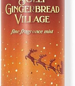 Bath And Body Works Jolly Gingerbread Village Fine Fragrance Mist 236Ml / 8 Fl Oz