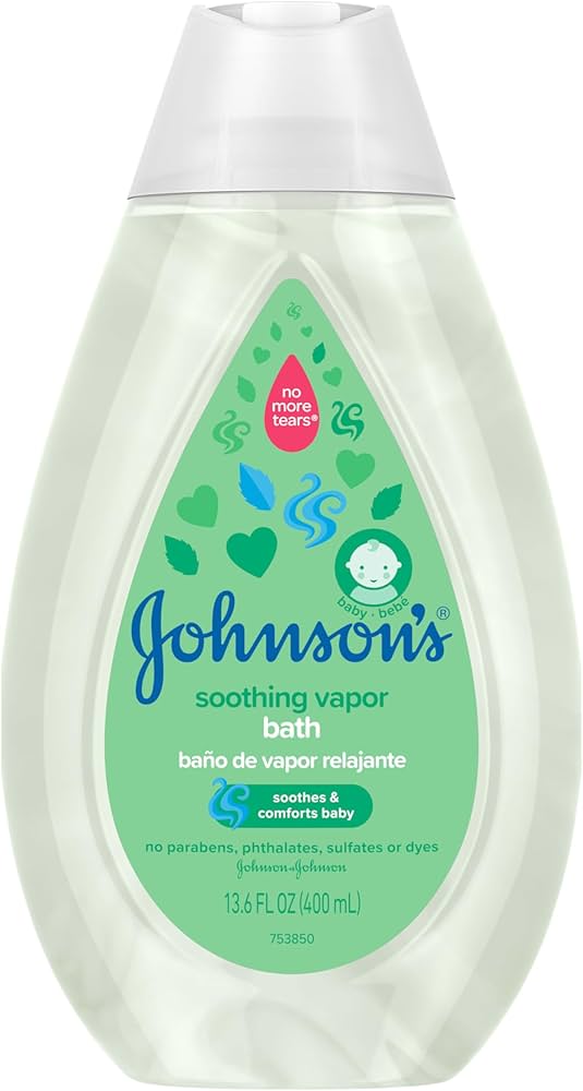 Johnson's Soothing Vapor Bath 13.6 Fl Oz/ 400Ml