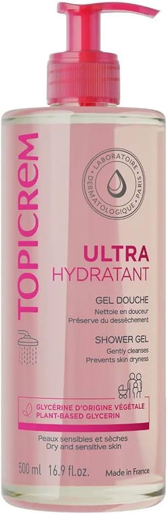 Topicrem | Ultra Hydratant Shower Gel 500Ml/ 16.9 Fl Oz