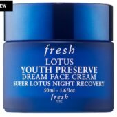 Fresh | Lotus Youth Preserve Dream Face Cream Super Lotus Night Recovery 50Ml/ 1.6 Fl Oz