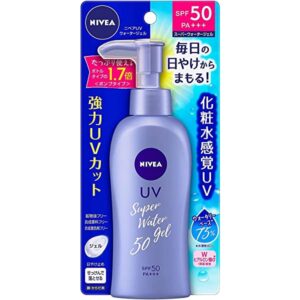 nivea uv super water 50 gel spf 50 pa ++++ 140 g