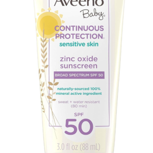 Aveeno Baby Continuous Protection Sunscreen Spf 50 88Ml / 3 Fl Oz