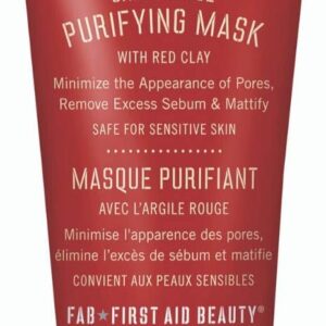 First Aid Beauty Skin Rescue Purifying Mask With Red Clay, 3 Oz/ 90G