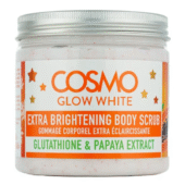 Cosmo Glow White Gluta Papaya Extra Brightening Body Scrub 475Ml/ 16.06 Fl Oz